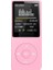 Pembe Bluetooth Uyumlu Mp3 Müzik Çalar Kayıpsız Taşınabilir Fm Radyo Harici Ultra-Ince Öğrenci Mp3 Kaydedici Fm Yayını (Yurt Dışından) 1