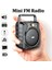 Siyah Cep Fm Radyo Taşınabilir Kablosuz Bluetooth Hoparlör Açık Subwoofer Müzik Çalar Desteği U Disk Tf Kart Aux Oyun (Yurt Dışından) 2