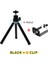 Siyah-Mu Masa Tripod Telefon Akıllı Telefon Için Mini Tripod IPhone Için Işkembe Cep Telefonu Tutucu Klip ile Mobil Kamera Tripod Standı (Yurt Dışından) 1