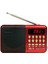 Stil B Taşınabilir Radyo Cep Boyutunda USB Powered Mini Çok Fonksiyonlu Fm Radyo Yaşlı Dijital Fm Mp3 Çalar Hoparlör (Yurt Dışından) 3