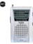 Gümüş BC-R60 Cep Radyo Teleskopik Anten Açık Mini Am/fm Çift Bantlı Radyo Dünya Alıcısı Hoparlör ile 3.5mm Kulaklık Jakı (Yurt Dışından) 1