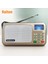 Kırmızı Rolton W505 Mp3 Çalar Mini Taşınabilir Ses Hoparlörleri Fm Radyo LCD Ekran Desteği Tf Kartı Müzik Çalma Yüksek LED El Feneri (Yurt Dışından) 2