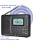 Siyah Jınserta Radyo Alıcısı Fm/am/sw Tam Bant Taşınabilir Cep Radyosu Bluetooth Mp3 Müzik Çalma Desteği Tf Kart U Disk Kayıt (Yurt Dışından) 2