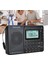 Siyah K-603 Üç Dil Ekran Taşınabilir Fm Kart Dijital Radyo Dizüstü Bilgisayarlar Cep Telefonları Için Bluetooth 5.0 Radyo (Yurt Dışından) 2