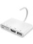 D Yıldırım 1080 P HDMI Kablosu USB Sd Tf Kart Okuyucu Dijital Av Tv Otg Adaptör Hub iPhone 13 12PRO x Xr Xs 11PRO Max Se iPad (Yurt Dışından) 2