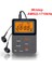 9k Cep Am/fm Radyo Taşınabilir LCD Ekran Radyo Alıcısı Mini Mp3 Çalar Kulaklık ile Evrensel Walkman Desteği Tf Kart Oynat (Yurt Dışından) 1