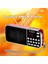 Siyah Y-501 Fm Radyo Dijital Destek Tf Kart USB Aux Taşınabilir LED El Feneri Ses Müzik Çalar Hoparlör Cep Telefonu Için (Yurt Dışından) 2