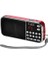 Kırmızı Y-501 Fm Radyo Dijital Destek Tf Kart USB Aux Taşınabilir LED El Feneri Ses Müzik Çalar Hoparlör Cep Telefonu Için (Yurt Dışından) 1