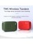 Yeşil Mini Radyo Taşınabilir Fm Radyo Alıcısı Stereo Surround Hoparlör ile Bluetooth Hoparlör Desteği Tws/aux/tf Kart Oynatma (Yurt Dışından) 5