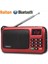 Bluetooth-Red Rolton W405 Taşınabilir Fm Radyo USB Kablolu Bilgisayar Hoparlörü Hifi Alıcı LED Ekran Desteği Tf El Feneri ile Oyna Para Doğrula (Yurt Dışından) 3
