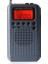 Gri HRD-104 Cep Am Fm Radyo ile 40MM Sürücü Hoparlör Müzikal 1.3 Inç LCD Dijital Ekran Keyifli Enstrüman Malzemeleri (Yurt Dışından) 1