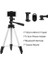 102 cm Tripod Hafif Telefon Tripod 125 cm Bluetooth Uzaktan/telefon Tutucu ile Cep Mobil Akıllı Telefon Gopro Kamera Için Tripod Standı (Yurt Dışından) 1