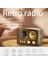 Kahverengi Taşınabilir Klasik Retro Fm Am Sw Radyo Mini Ahşap Bluetooth Kablosuz Stereo Hoparlör Desteği USB Aux Tf Kart Şarj Edilebilir Radyo (Yurt Dışından) 3