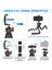 Mt-33 Vıjım Ulanzi Mt-33 Esnek Ahtapot Tripod Telefon Kamera Dslr 2in1 Tasarım Tripod Telefon Tutucu Yan Soğuk Ayakkabı 1/4'' Vida (Yurt Dışından) 3