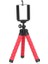 Kırmızı Tripod Seti Lıeve Mini Esnek Sünger Ahtapot Tripod iPhone Samsung Xiaomi Huawei Telefon Akıllı Telefon Tripod Gopro 9 8 7 Kamera (Yurt Dışından) 1