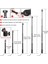 Kit 4 158 cm Taşınabilir Telefon Selfie Tripod 1/4 Vida Kafası Esnek Selfie Tripod Standı Bluetooth Uzaktan Kumanda Tutucu Telefon Için (Yurt Dışından) 5