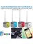 Mavi Taşınabilir Mp3/4 Fm Radyo, Mikro USB Bluetooth Alıcısı Mp3 Müzik Çalar Dahili Ses Arabirimi Hoparlör LCD Stere (Yurt Dışından) 2