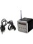 Siyah TD-V26 Fm Radyo Mp3 Çalar Hoparlör Taşınabilir Cep Dijital Fm Stereo Radyo Alıcısı LCD Ekran Desteği USB Tf Kart (Yurt Dışından) 1