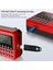 Kırmızı Fm/am/sw Elder Mp3 Radyo Çift Anten Tam Bant Mp3 Müzik Çalar LED Dijital Ekran 2.1 Kanal Desteği USB Stick/tf Kart (Yurt Dışından) 3