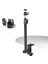 Top Kafalı C Standlı Tripod Ayaklı Masa Monitörü, 1/4 "top Kafalı Masa Armatür Halka Işık Ayarlanabilir Masa Üstü Braketi Standı Dslr Kamera (Yurt Dışından) 1