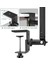 Top Kafalı C Standlı Tripod Ayaklı Masa Monitörü, 1/4 "top Kafalı Masa Armatür Halka Işık Ayarlanabilir Masa Üstü Braketi Standı Dslr Kamera (Yurt Dışından) 2