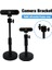 Siyah Masa Web Kamerası Desteği Standı Masaüstü Web Kamera Tutucu Dağı Mafsallı Destek Işkembe Logitech Web Kamerası Tripod Web Kamerası Kolu (Yurt Dışından) 1