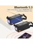 Kırmızı Güneş Enerjili Radyo Taşınabilir Fm Alıcısı Bluetooth5.3 Stereo Hoparlör Usb/tf/aux Mp3 Çalar, El Feneri/mıc/çift Güneş Panelleri (Yurt Dışından) 4