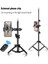 200 cm Tripod Telefon Tutucu 1/4 Vida Kafası Işık Cep Telefonu Standı Selfie Sopa Ayarlanabilir Fotoğraf Stüdyosu Flaşlar Fotoğraf Kamera (Yurt Dışından) 2