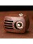 Ceviz Prunus Taşınabilir Ahşap Mini Radyolar Retro Radyo Fm Altavoz Bluetooth 5.0 Hoparlör Aux Kablosu Masaüstü Radyo Kablosuz Vintage Oyna (Yurt Dışından) 3