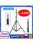 Fotoğraf Stüdyosu Softbox Video Flaş Şemsiye Reflektör Aydınlatma Için 1/4 Vida Kafalı 2m Işık Standı Tripod (Yurt Dışından) 1