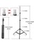 Düz Kafa 150 Cm/59 Inç Fotoğraf Tripod Işık Standı 1/4 "vidalı Doğum Günü Partisi Toplantısı Seyahat Düğün (Yurt Dışından) 4