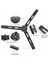 Set2 Nagnahz Masaüstü Tripod Takviyeli Alaşım Standı Ağır Ekipman Projektörleri Için Metal Bilyalı Kafa ile Dsrl Kamera Monopod Telefon (Yurt Dışından) 3