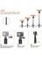Selfie Çubuğu Tripod Yeni Alüminyum Uzatın Selfie Çubuğu Tripod Taşınabilir Vlog Tripod Gopro Hero Için Standı 11 10 9 8 7 6 5 Osmo Action Insta 360 One R X3 (Yurt Dışından) 5