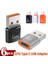 Karışık Tip C 3 Adet 3-1 Adet 6A Usb'den Tip C'ye Otg Adaptör 120 W Usb-C Erkek Tip-C Dişi Şarj Aleti Dönüştürücü Macbook Samsung Için Veri Aktarım Adaptörü (Yurt Dışından) 4