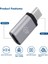 USB C Tipi Yıldırım Dişi Tip-C Erkek Kablo Adaptörü 5 V 2.1A Iphone 14 Için USB C Huawei P30 Için Aydınlatma Konektörü Kablo Dönüştürücü (Yurt Dışından) 5