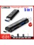 Siyah 5 In 1 Tip C Adaptör Çok Fonksiyonlu USB Mikro Tf Sd Hafıza Kartı Okuyucu Otg Cep Telefonu Bilgisayar Akıllı Telefon Dock Otg Adaptörü (Yurt Dışından) 3