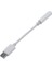Beyaz Tip C 3.5 Jack Kulaklık USB C 3.5mm Aux Kulaklık Adaptörü Ses Kablosu Huawei V30 Mate 20 P30 Pro Xiaomi Mi 10 9 (Yurt Dışından) 1