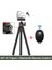 Uzaktan Kiti Ulanzi Mt-11 Ahtapot Esnek Tripod Telefon Slr Dslr Gopro Kamera Tripodu Uzatın 1/4 '' Vida Ballhead Coldshoe Telefon Klipsi (Yurt Dışından) 1