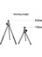 Siyah Klipsli Mini Tripod Telefon Için Işkembe YG300 Projektör Kamera Tripodu iPhone x 8 7 6s Xiaomi Için Samsung Huawei Cep Telefonu Monopod (Yurt Dışından) 4