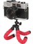 Kırmızı Mini Esnek Sünger Ahtapot Tripod iPhone Samsung Xiaomi Huawei Akıllı Telefon Tripod Standı Tutucu Gopro Kamera Dslr Dağı (Yurt Dışından) 5