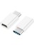 20 Adet Beyaz 50/100 Adet Adaptör Mikro USB Tip C Otg Fiş Android Mikro USB Konektörü Tip C Samsung Huawei Xiaomi Android Telefon Için (Yurt Dışından) 5