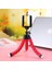 Kırmızı Fghgf Tripod Klip Cep Telefonu Standı Tutucu Standı Esnek Ahtapot Sünger Tripod Braketi Standı Tutucu Mini Esnek Kamera (Yurt Dışından) 1