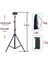 1.6 M Tripod 1.2/1.6/2.1 M Taşınabilir Alüminyum Telefon Dsl Kamera Canlı Tripod Standı Dağı Dijital Kamera Tripodu Desteği iPhone Için LED Halka Işık (Yurt Dışından) 1