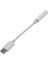 Beyaz Tip C 3.5 Jack Kulaklık USB C 3.5mm Aux Kulaklık Adaptörü Ses Kablosu Huawei V30 Mate 20 P30 Pro Xiaomi Mi 10 9 (Yurt Dışından) 5