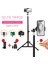 40 cm Fotoğraf Selfie Işığı Tripod Standı 1/4 Vida Kafası ile Bluetooth Uyumlu Uzaktan Telefon Klip Taşınabilir Mini Fotoğraf Stüdyosu (Yurt Dışından) 2