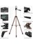 Telefon Için Altın Tripod WT3130 Tripod Dslr Kamera Için Kamera Tutucu Için Dijital Dv Kamera Alüminyum Cep Telefonu Standı 1.3m 130CM Yüksek (Yurt Dışından) 5