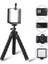 Gümüş Selens Tripod Esnek Sünger Ahtapot Ayarlanabilir Mini Kamera Tripodu Telefon Tutucu Klip Standı IPhone Xiaomi Huawei Ipad (Yurt Dışından) 2