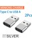 2 Adet Kırmızı 2 Adet USB Tip C Otg Adaptör USB Usb-C Erkek Mikro USB Tip-C Dişi Dönüştürücü Macbook Samsung S20 Usbc Otg Konektörü (Yurt Dışından) 2