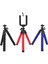 Kırmızı Esnek Sünger Ahtapot Mini Tripod Kablosuz Uzaktan Deklanşör ile iPhone Mini Kamera Tripod Telefon Tutucu Klip Standı (Yurt Dışından) 3