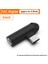 Siyah Dac Tip C 3.5mm Kulaklık Adaptörü Usb-C 3.5 mm Jack Aux Kulaklık Konektörü Ipad Pro/hava 5 Mini 6 Piksel Xiaomi Samsung Oneplus (Yurt Dışından) 1